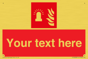 Custom Fire: Fire alarm flashing light